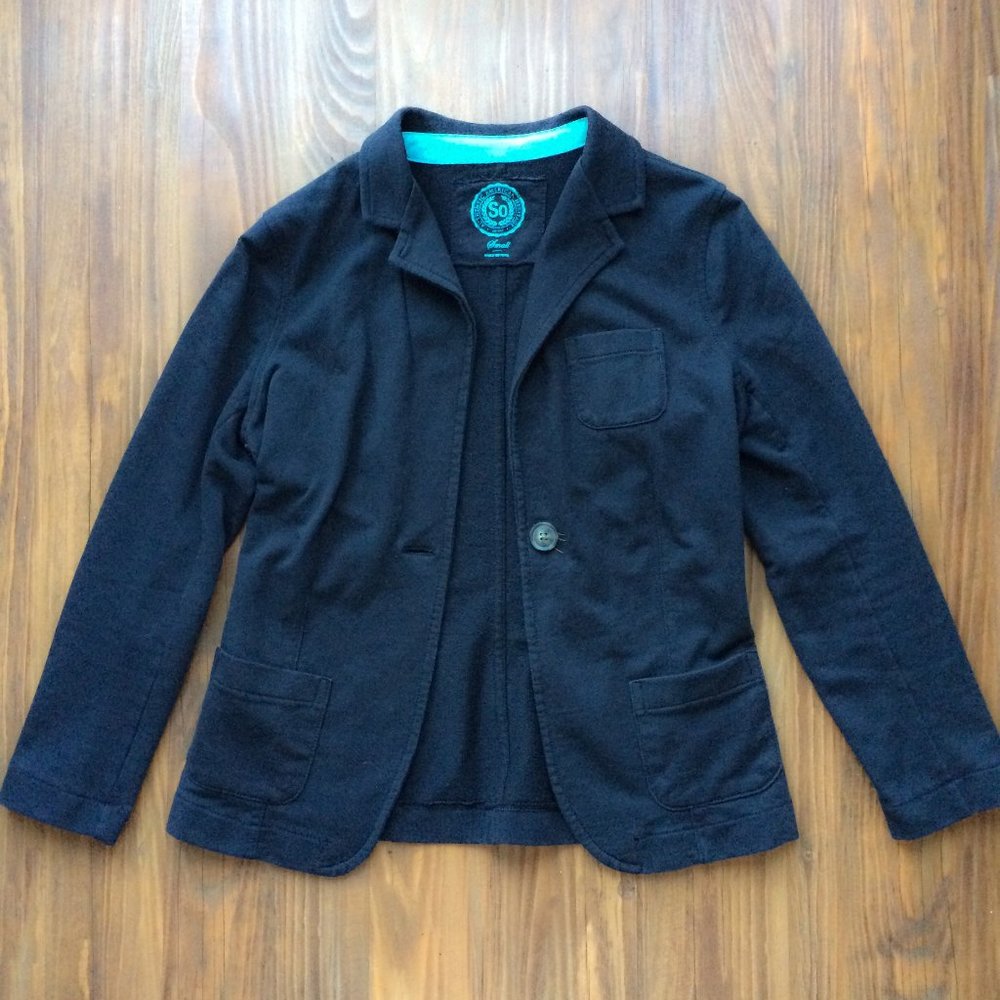 SO Navy Soft Blazer Junior S